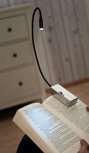OPITEC LED-Leselampe Metall – Bild 4