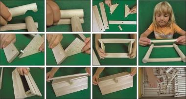 Walachia Holzbaukasten Vario Massive (Easy-Line) – Bild 7