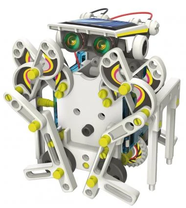 Solar Robot Kit 14in1 Roll-E – Bild 3