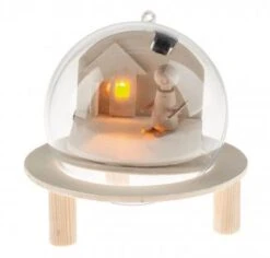 OPITEC Acrylleuchtkugel Mit Candlelight