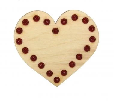 Lötbausatz Herz Mit USB-Anschluss