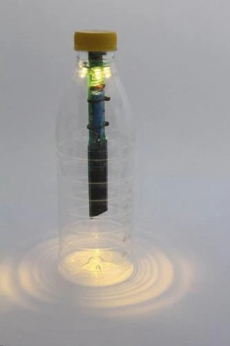 Recycling Solar-PET-Flaschenlampe Lötbausatz – Bild 4