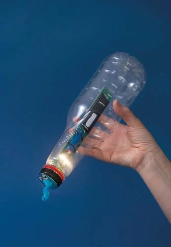 Recycling Solar-PET-Flaschenlampe Lötbausatz – Bild 2