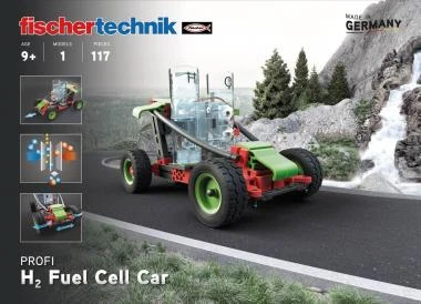 Fischertechnik PROFI H2 Fuel Cell Car 117 Bauteile – Bild 3