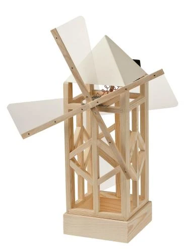 OPITEC Solarbetriebene Fachwerk-Mühle – Bild 5