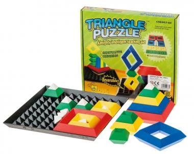 Triangle Puzzle Mit Grundplatte, 24-teilig