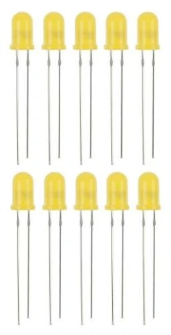 LEDs, 50 Stück Gelb (5 Mm)