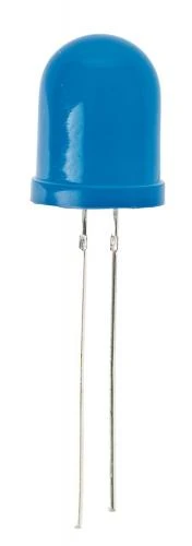Jumbo-LEDs, 10 Stück Blau (10 Mm)