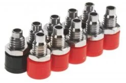 HO-Buchsen, 10 Stück Isoliert (2,6 Mm)