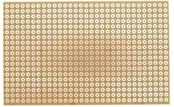 Lötpunktraster 100 X 160 Mm (5,08 Mm Rund)