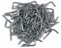 Schraubhaken Gerade (25 Mm), 100 Stück