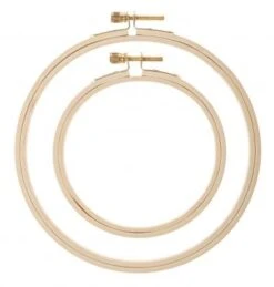 Stickrahmen, 2er-Set (ø 100 + 150 Mm)