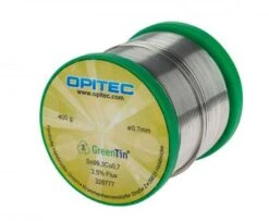 OPITEC Elektroniklot, Sn99,3Cu0,7, 0,7 Mm, 400 G
