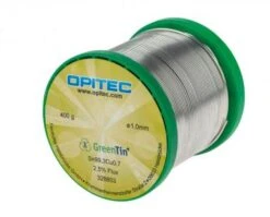 OPITEC Elektroniklot, Sn99,3Cu0,7, 1 Mm, 400 G