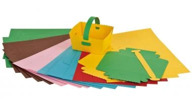 Papierkörbchen, 20er Set In 6 Farben