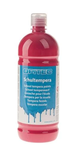OPITEC Schulmalfarbe, 1000 Ml Magenta