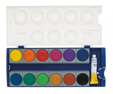 Pelikan Deckfarbkasten, 12 Farben, 1 Deckweiß – Bild 2