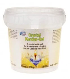 Crystal-Kerzen-Gel, 600g/750 Ml, Transparent