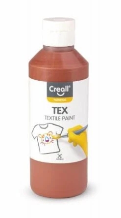 Stoffmalfarbe Creall Tex, 250 Ml Braun