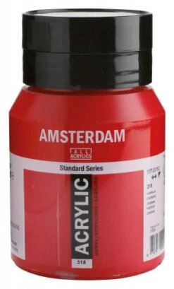 Amsterdam Acrylfarbe, 500 Ml Karminrot