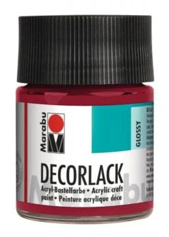 Decorlack Marabu, 50 Ml Karminrot
