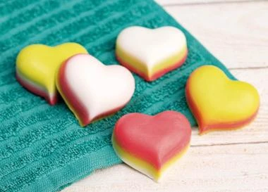 Seifengießform Soapfix 'Herzen' – Bild 5