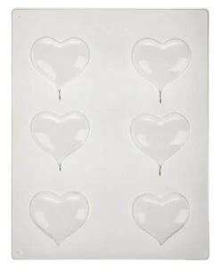 Seifengießform Soapfix 'Herzen'