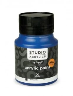 Creall Studio Acrylfarbe, 500 Ml Phtaloblau