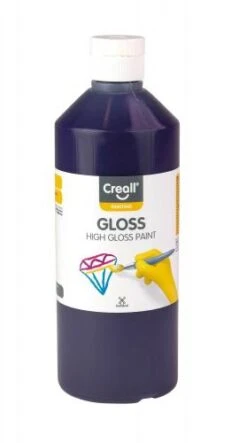 Creall Gloss Farbe, 500 Ml Violett