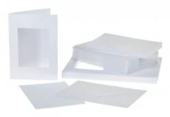 Rahmenkarten-Passepartoutkarte 50er-Set Rechteckig