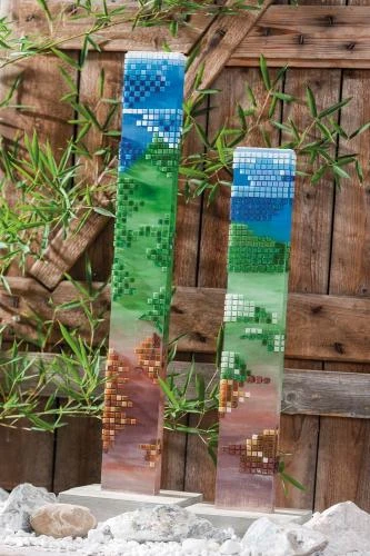 Mosaik-Glassteine, 200 G Braun-mix (10 X 10 Mm) – Bild 4