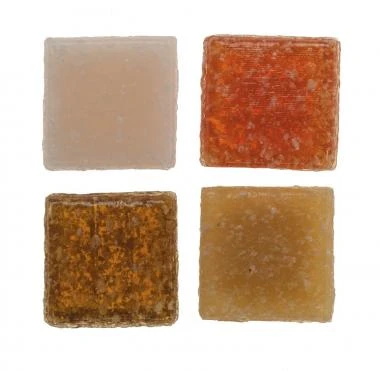 Mosaik-Glassteine, 200 G Braun-mix (10 X 10 Mm) – Bild 2