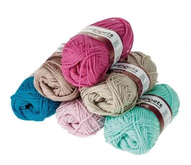 Sparset: Handarbeitsgarn Lyric Fashion (6 X 50 G)