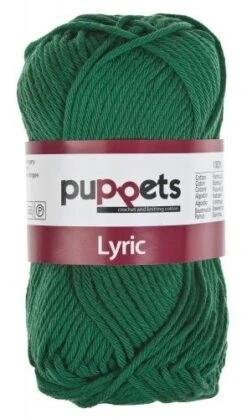 Handarbeitsgarn Lyric, Tannengrün (70m/50 G)