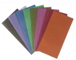 Wachsplatten, 8 Farben Metallic (200 X 100 Mm)