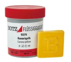 Flüssigglasur Botz, 200 Ml Kanarigelb Glänz.