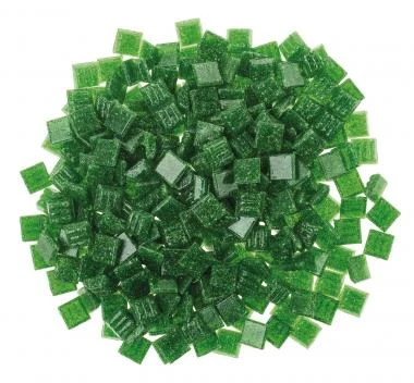 Mosaik-Glassteine, 300 Stück Tanne (10 X 10 Mm)