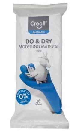 Modelliermasse Creall, 1000 G Weiß Lufthärtend