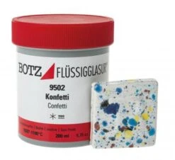 Flüssigglasur Botz, 200 Ml Konfetti Sgl