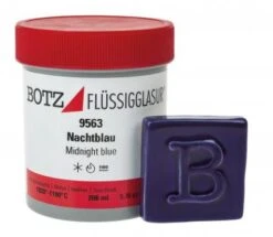 Flüssigglasur Botz, 200 Ml Nachtblau Sgl