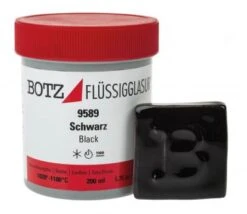 Flüssigglasur Botz, 200 Ml Schwarz Glänzend