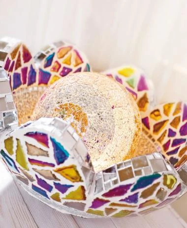 Scherben-Mosaik, 500 G Irisierend – Bild 10