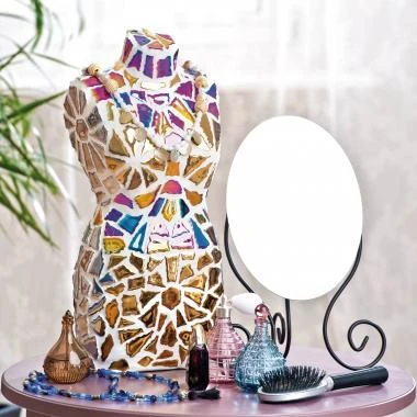 Scherben-Mosaik, 500 G Irisierend – Bild 9