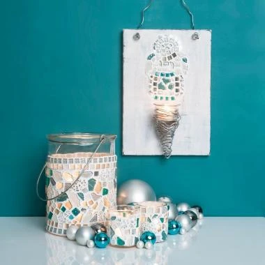 Crackle Mosaikplatte, Silber (4 X 150 X 200 Mm) – Bild 6