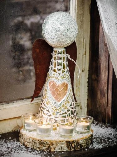 Crackle Mosaikplatte, Silber (4 X 150 X 200 Mm) – Bild 5