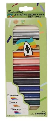 Encausticwachs, 13 Stück Fantasy