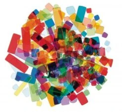 Mosaik Luzy Acryl, 100 G Bunt-mix
