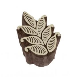 Blockstempel Kunststoff - Fern (3,5x4,5cm)