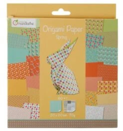 Origamipapier, 60 Blatt Spring (20 X 20 Cm)