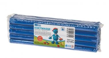 Becks Plastilin-Knetmasse, 1000 G Dunkelblau – Bild 2